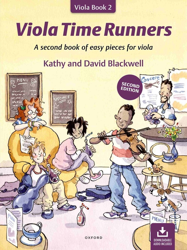 Viola Time Runners, með CD