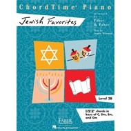 Piano Adventures ChordTime Piano Jewish Favorites, Level 2B