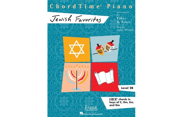Piano Adventures ChordTime Piano Jewish Favorites, Level 2B