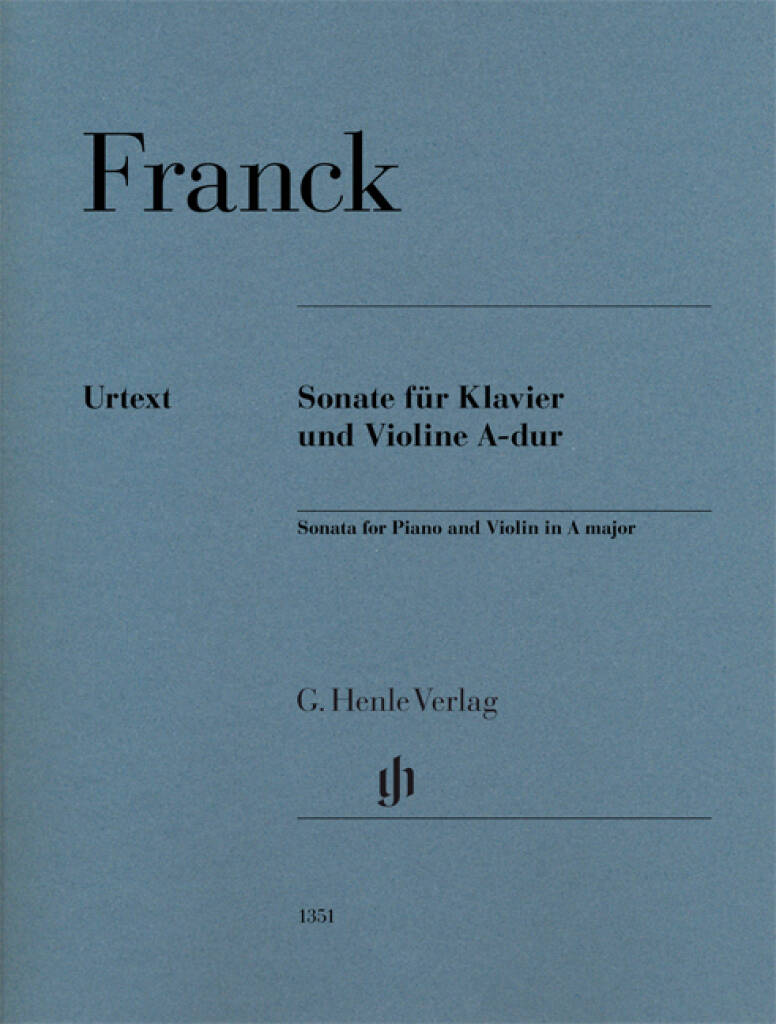Franck: Violin Sonata in A, fiðla og píanó