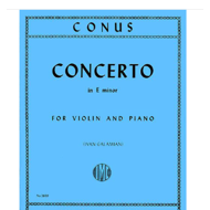 Conus: Concerto in e-minor, fiðla og píanó