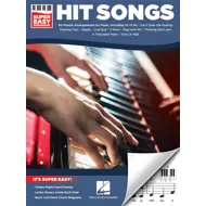 Hit Songs - Super Easy Songbook, píanó