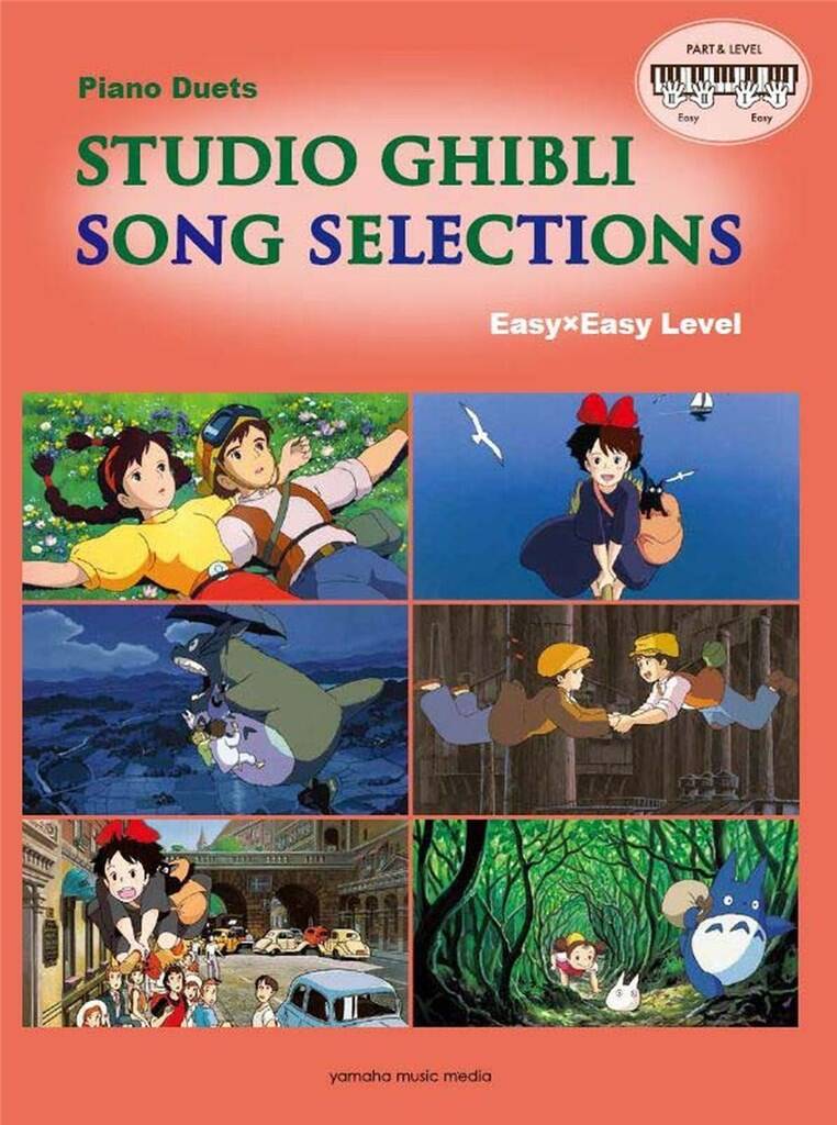 Studio Ghibli Song Selections Easy Piano/English