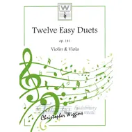 Twelve Easy Duets Op.141, fiðla og víóla