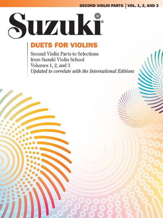 Suzuki Duets for Violins 1,2,3