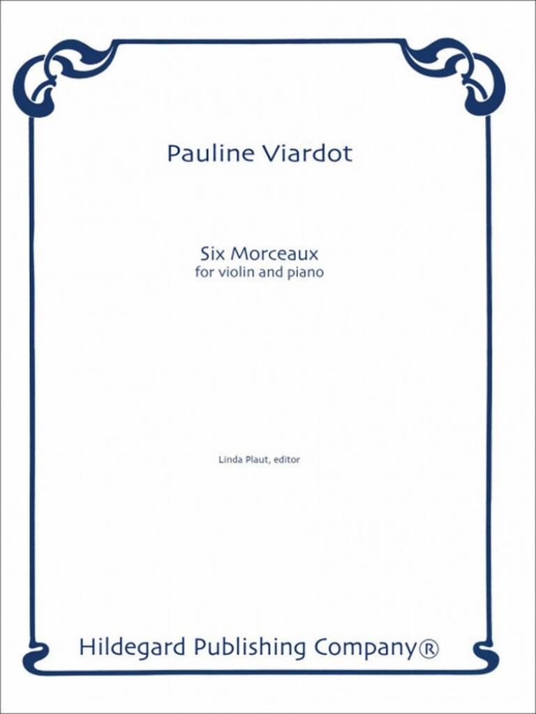 Viardot: 6 Morceaux, fiðla og píanó