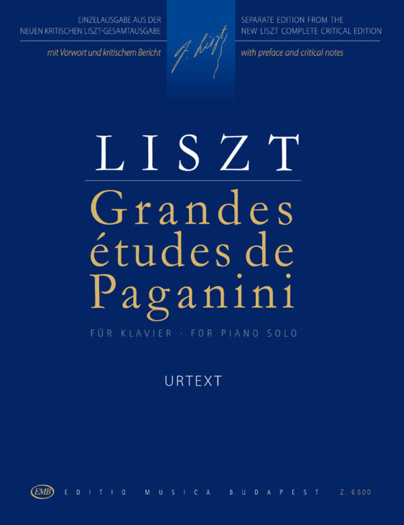 Liszt: Grandes études de Paganini