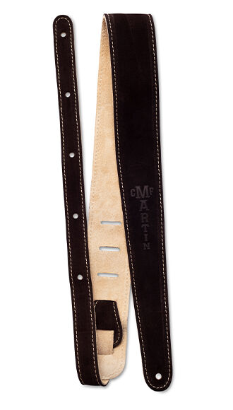 Martin gítaról, rúskinn, brún