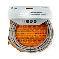 MXR Instrument Woven Cable 18' - Silver