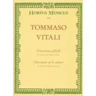Vitali: Chaconne in g minor, fiðla og píanó