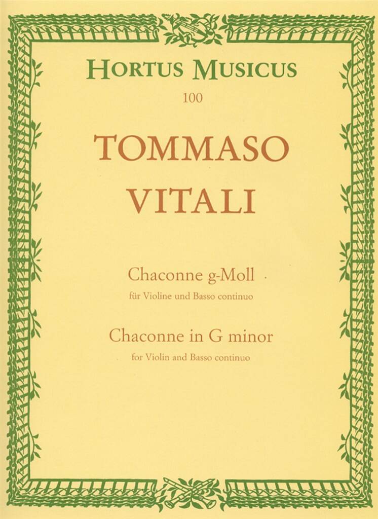 Vitali: Chaconne in g minor, fiðla og píanó