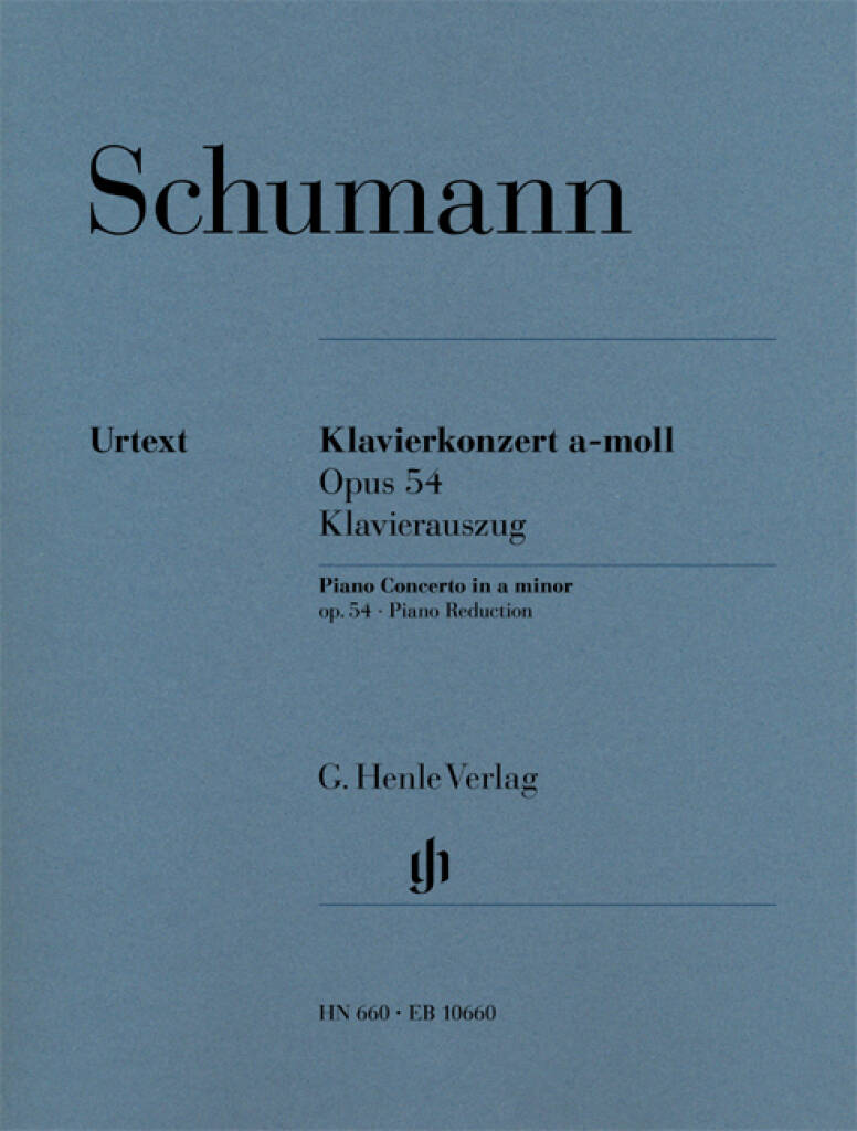 Schumann: Piano Concerto In A Minor Op.54