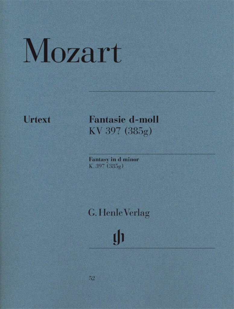 Mozart: Fantasy d-moll, KV397 (385g)