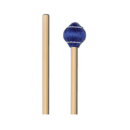 Vic Firth Pro Vibe Mallets, par, Medium Rattan- Blue Chord
