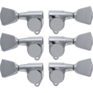 GOTOH Tuners, Grover Style , Keystone, Chrome 3 per side