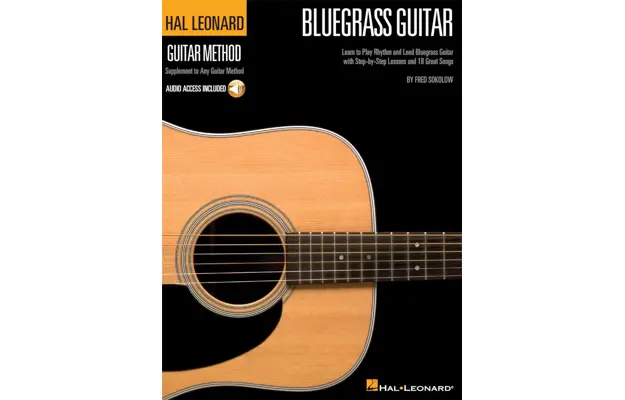 Hal Leonard Bluegrass Guitar Method, með niðurhali