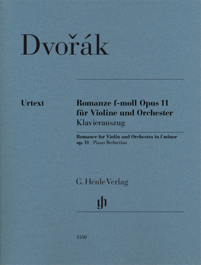Dvořák: Romance In F Minor Op.11