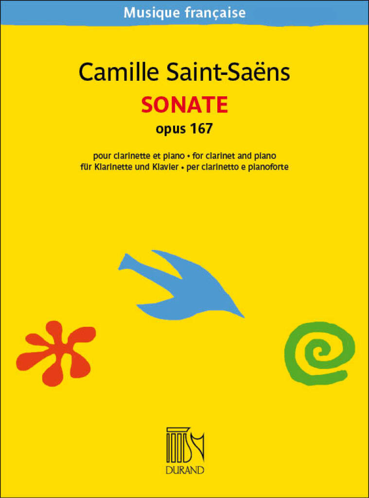 Saint-Saëns: Sonate Opus 167, klarinett og píanó