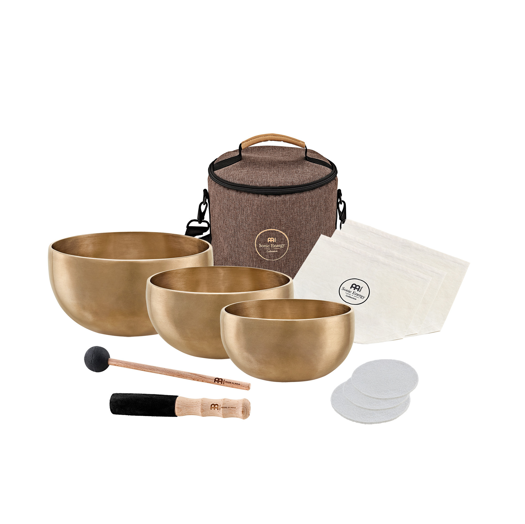 Sonic Energy 3-piece Yoga Nidra Singing Bowl Set