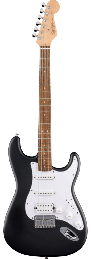 Squier Debut Stratocaster HT HSS, LRL, WPG, Black