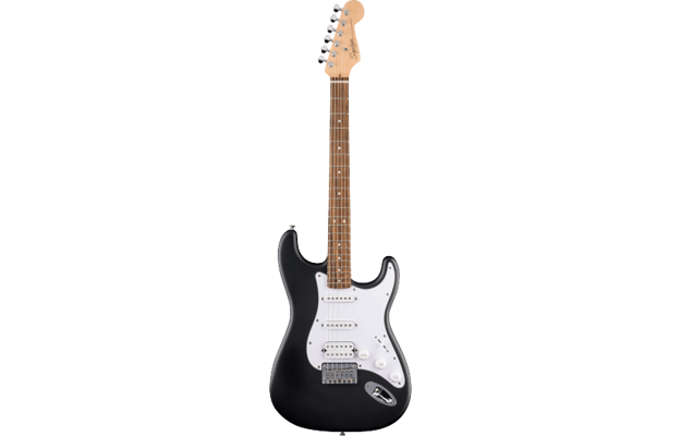Squier Debut Stratocaster HT HSS, LRL, WPG, Black