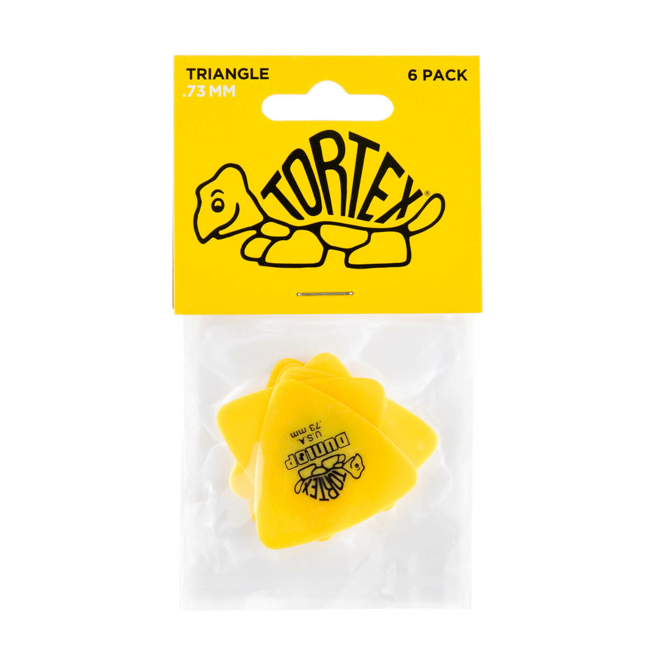 Dunlop Tortex Triangle gítarnögl, .73mm, 6 stk