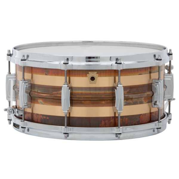 Ludwig Bronze Phonic 14" x 6,5" Striped Bronze snerill