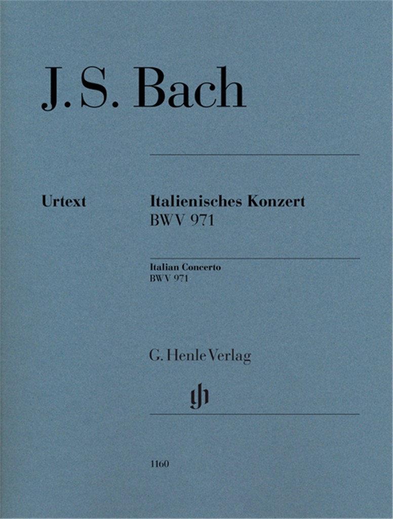 Bach: Italian Concerto, án fingrasetninga