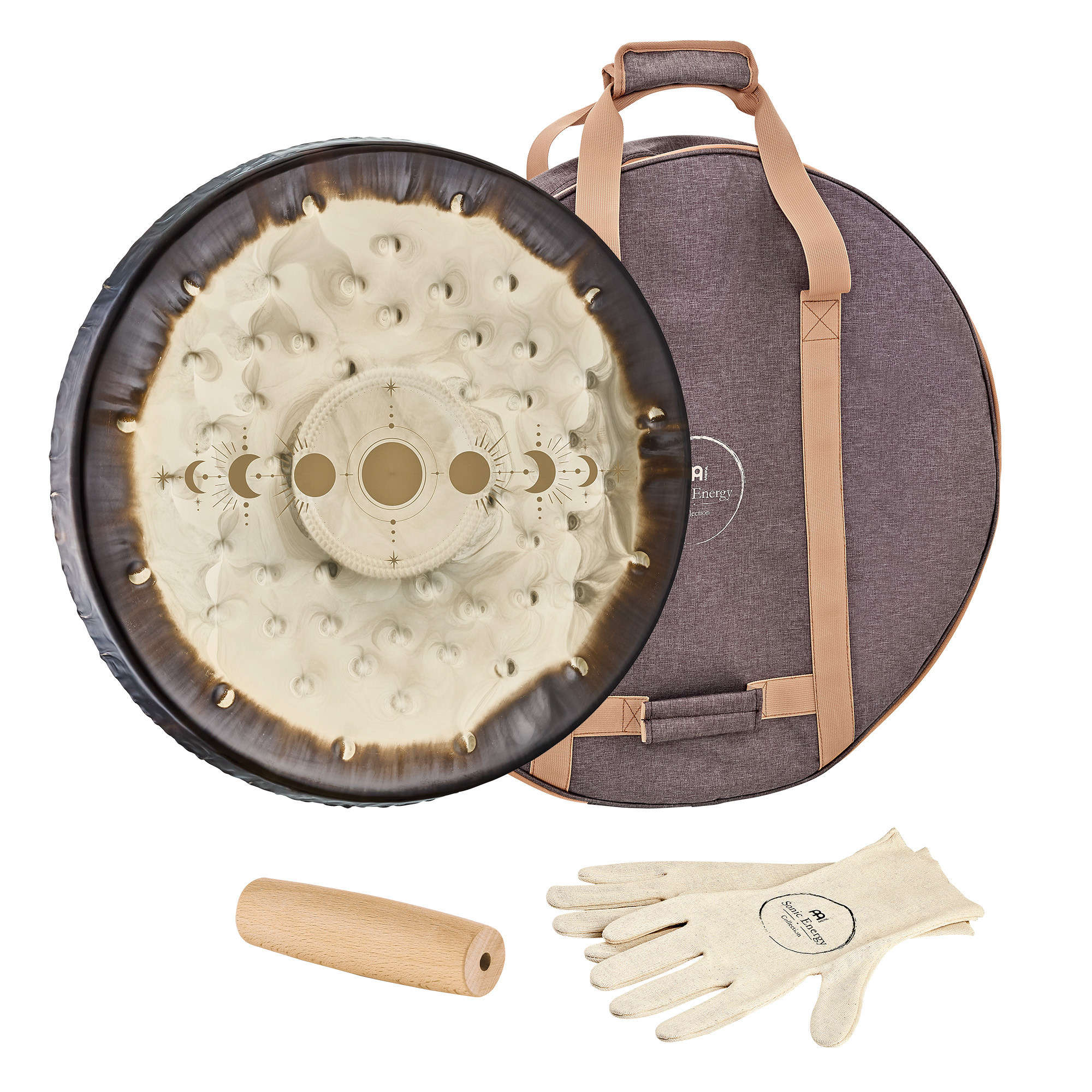 Sonic Energy 22" Soundscape Gong, Moon Phases