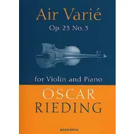 Rieding: Air varié Opus 23 nr.3 , fiðla og píanó