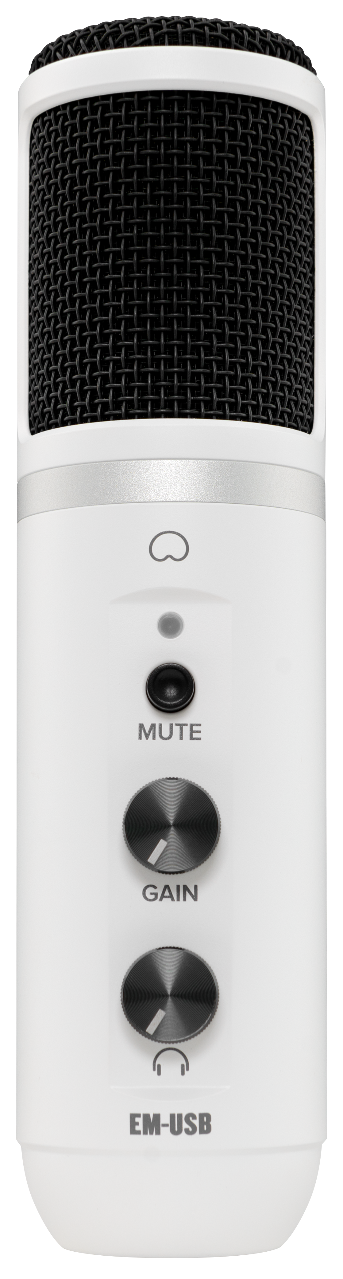 Mackie EM-USB-LTD USB Microphone, White