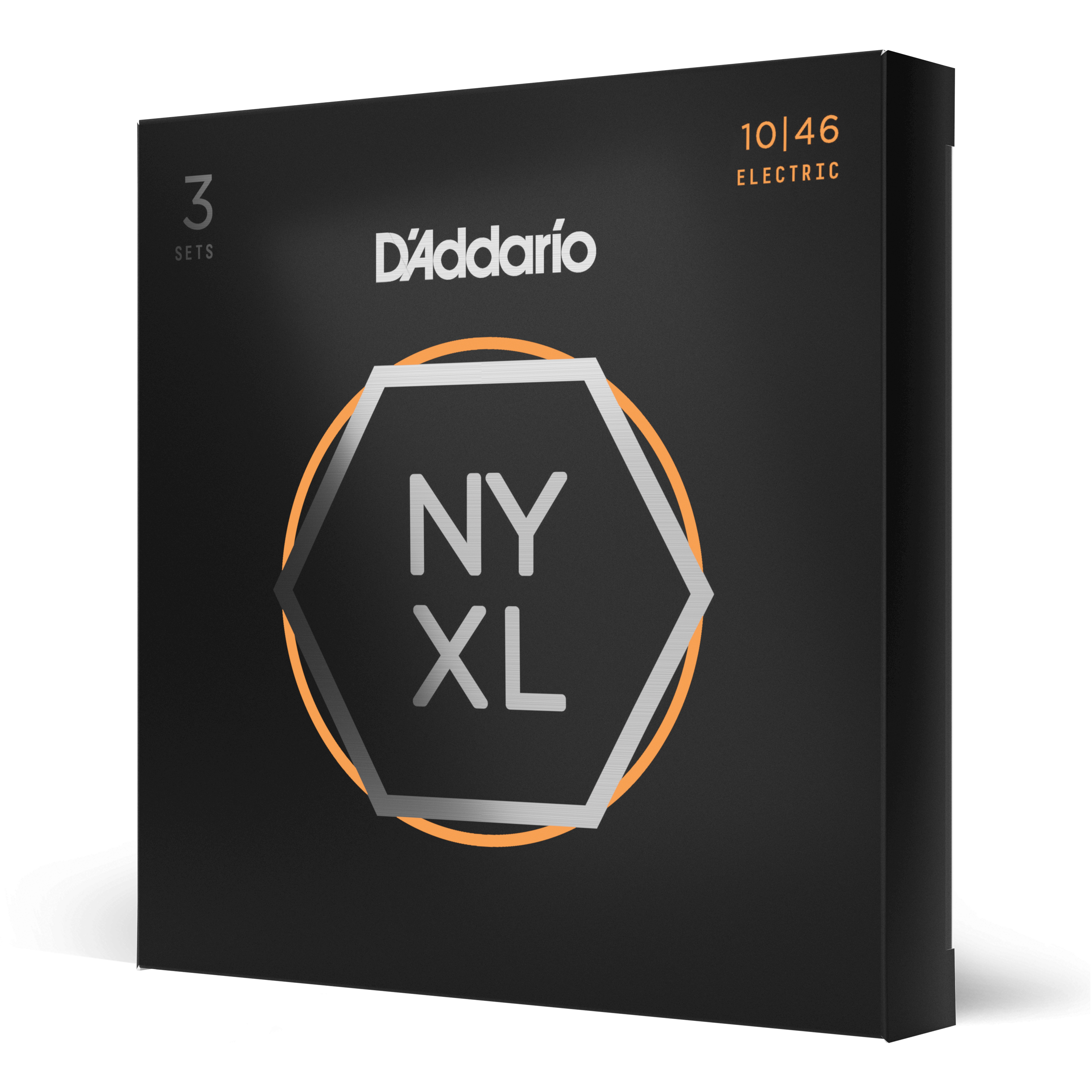 Daddario 3-PACK ELEC GTR NYXL REG LITE
