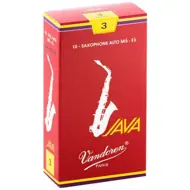 Vandoren altósaxblöð JAVA Red no.3 - pakki með 10 stk