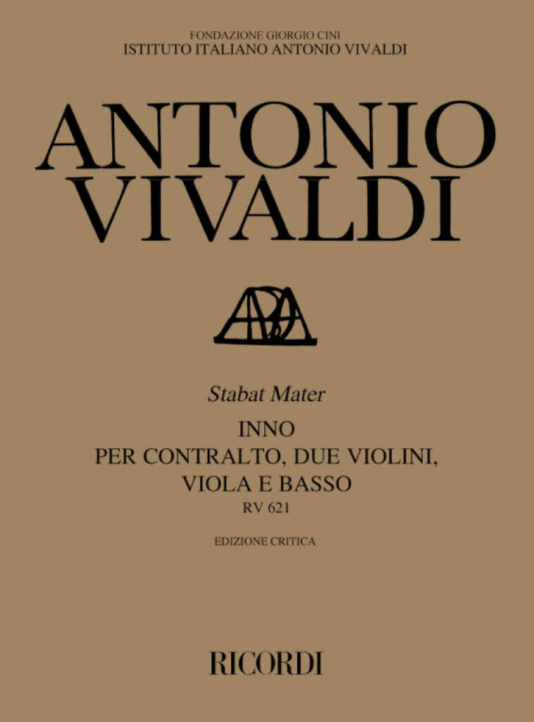 Vivaldi: Stabat Mater , Inno for Contralto and Orchestra