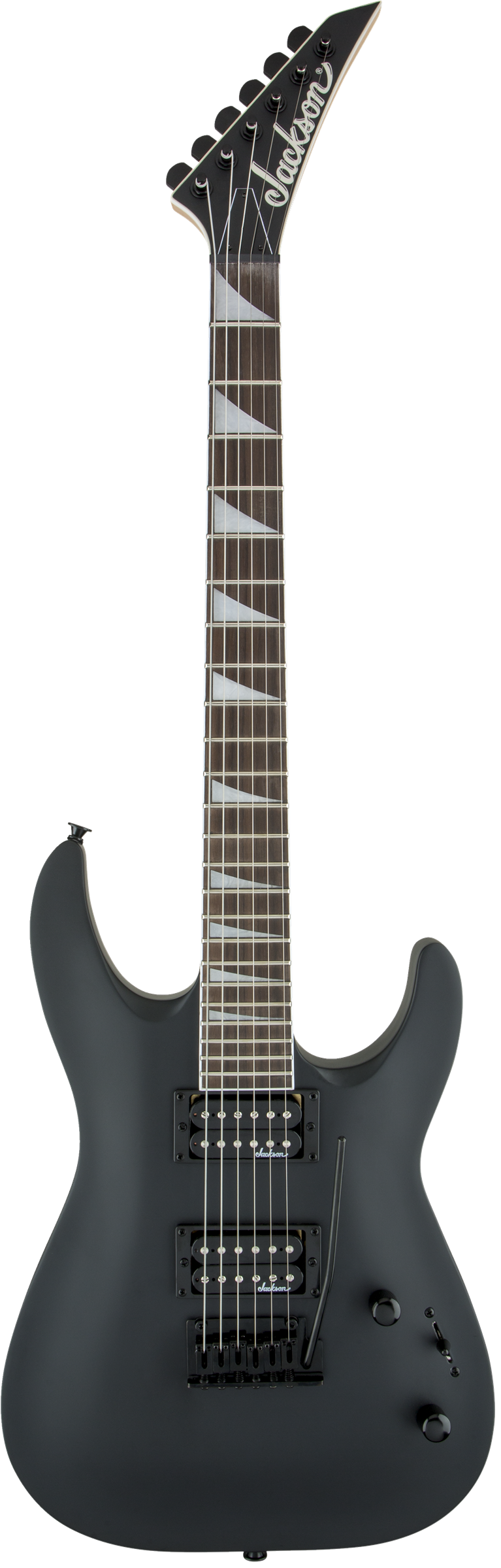 Jackson JS22 Dinky rafmagnsgítar, Arch Top - Satin black