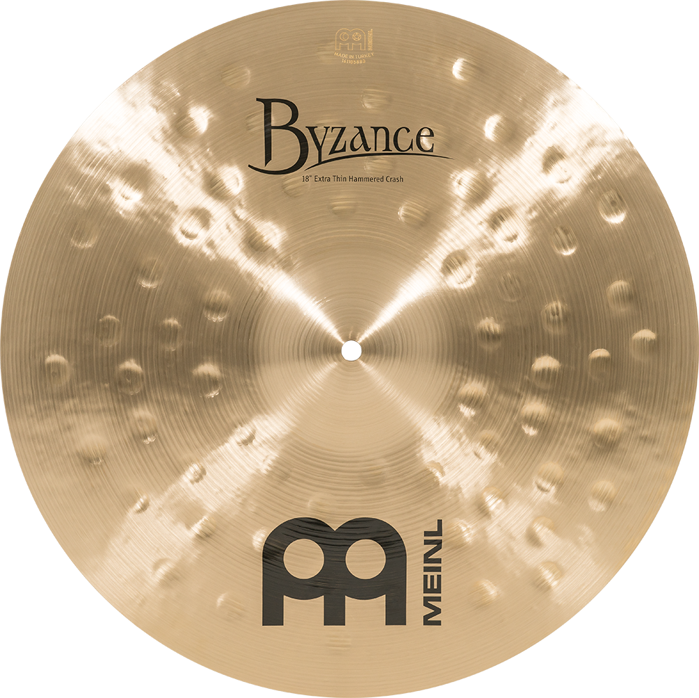 Meinl Byzance Traditional 18 inch Extra Thin Hammered Crash Cymbal