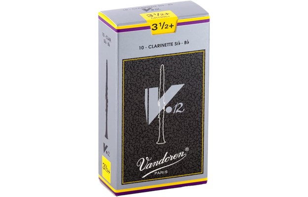 Vandoren klarinettblöð V12 no. 3½+ - pakki með 10 stk