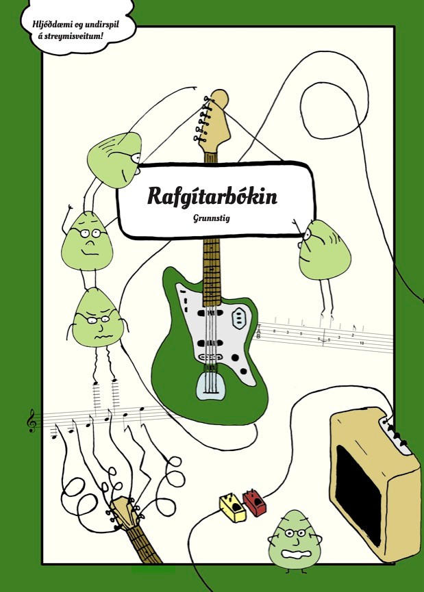 Rafgítarbókin, kennslubók