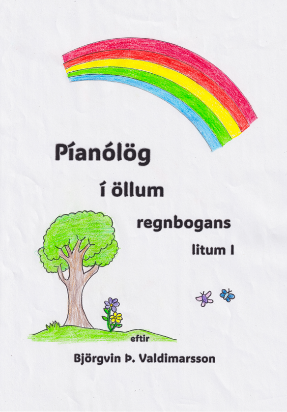 Píanólög í öllum regnbogans litum, 1.hefti