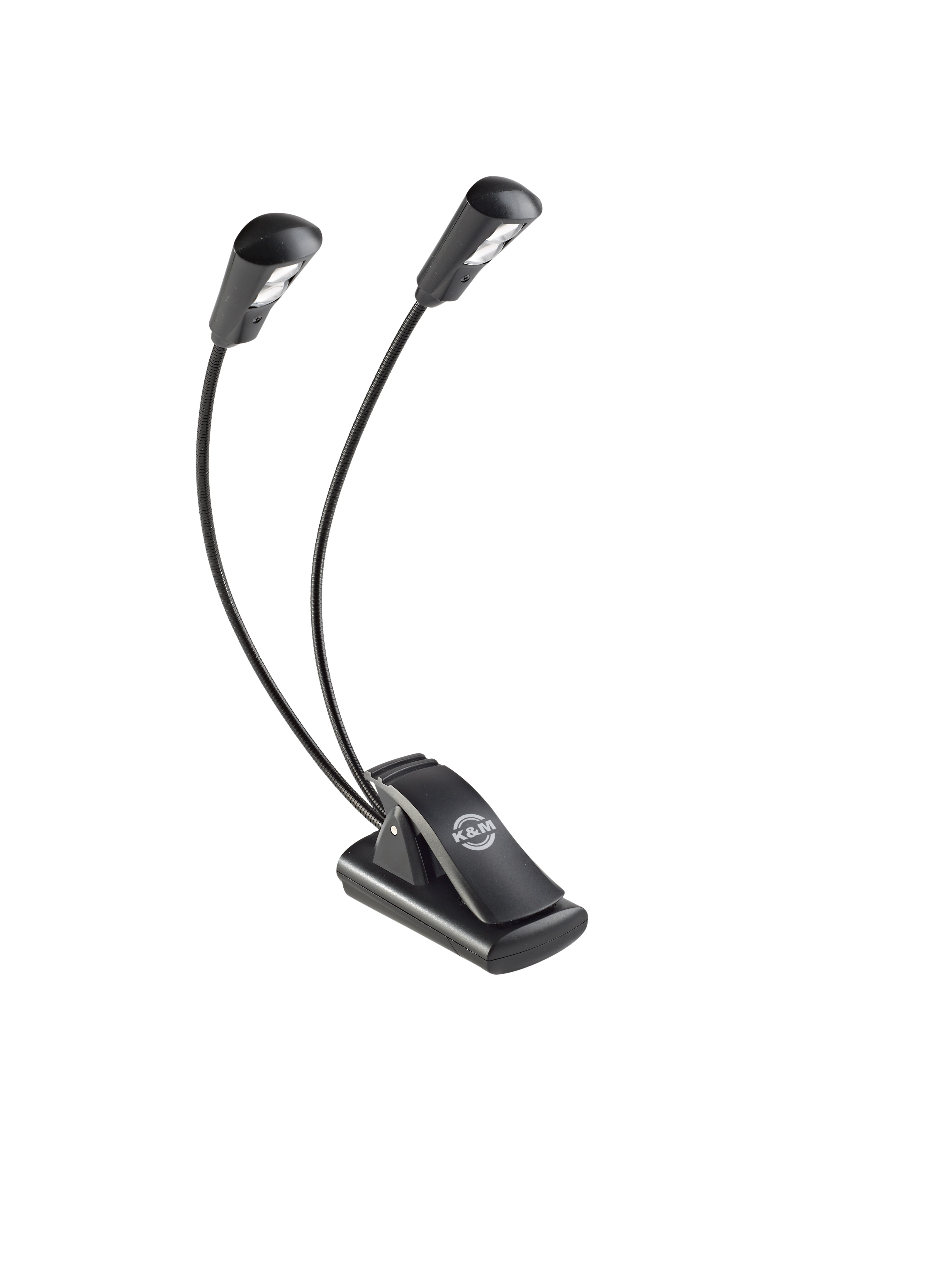 K&M tvöfalt LED klemmuljós á statíf, 12244