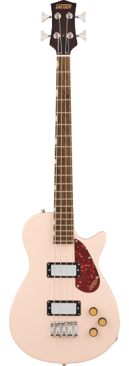 Gretsch Streamliner Jet Club Bass, Single Cut, Shell Pink