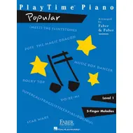 Piano Adventures PlayTime Piano Popular, Level 1