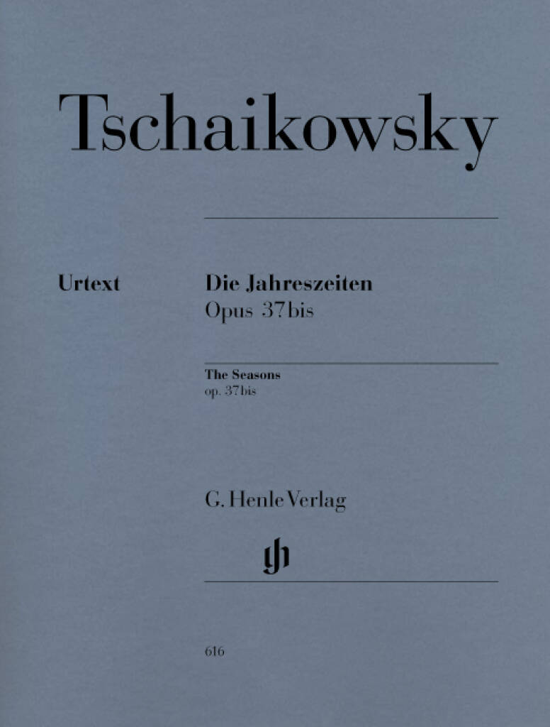 Tchaikovsky : The Seasons Op.37bis - Piano Solo