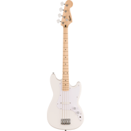 Squier Sonic Bronco Bass, MN, WPG, Shortscale, Arctic White