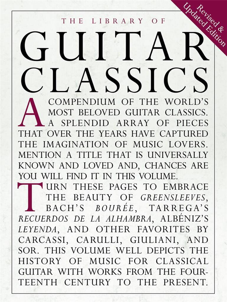 The Library Of Guitar Classics