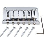 Bridge - Gotoh, GTC102, Hardtail for fixed-bridge Strats, Chrome