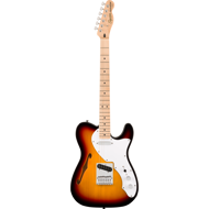Squier Affinity Series Telecaster,Thinline, MN, WPG, 3-Color Sunburst