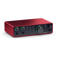 Focusrite Scarlett 2i2, 4th Gen USB Audio Interface