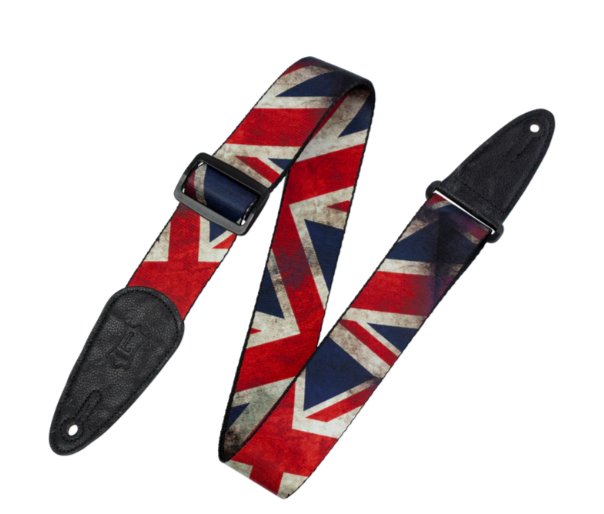 Levy's 2" Flag Series gítaról, UK