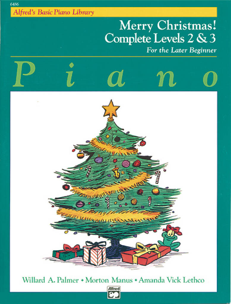 Alfred´s Basic Piano Library Merry Christmas  2-3